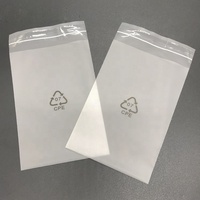 Sac en plastique CPE auto-adhésif givré personnalisé pour accessoires informatiques avec impression de logo