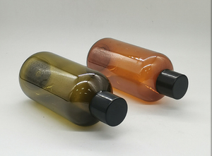 Rose Pure Dew Toner & Moisture UV Printed for 200/250/300ML Oval PET Plastic <b>Bottle</b> with <b>Pump</b> Sprayer - Product Image 3