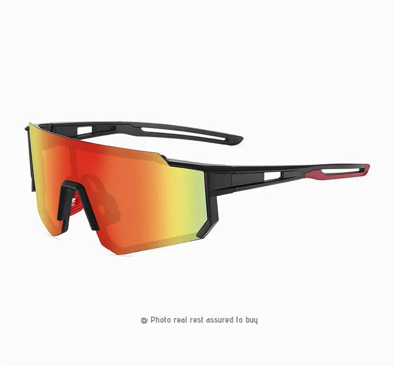 Dropshipping Cycling Mountain Bike Eyewear with Transparent Lens Outdoor Sports Polarized Sunglasses Cool Fashion Glasses