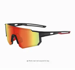 Dropshipping Cycling Mountain Bike Eyewear With Transparent Lens Outdoor Sports Polarized Sunglasses Cool Fashion Glasses