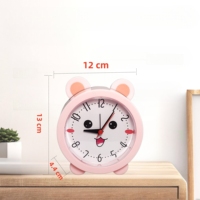 Réveil électronique à piles Bosheng avec affichage analogique, entraîneur de sommeil et sonneries BB pour enfants - Cadeau de Noël