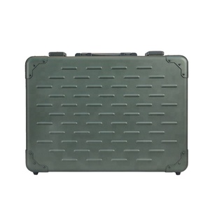 Hộp Công Cụ Bằng Nhôm Màu Đen Bền Cho Nam, Hộp Đựng Tài Liệu Cho Máy Tính Xách Tay/Máy Tính/Notebook - Product Image 3