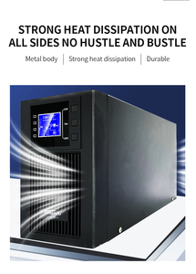 เครื่องสำรองไฟฟ้าแบบออนไลน์สองระบบ 1kva เฟสเดียว พร้อมระบบควบคุมแรงดันไฟฟ้า - Product Image 2