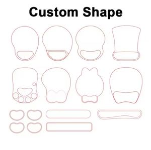 Wholesale Wrist <b>Ergonomic</b> Custom Mouse Pad Logo Support Protect Your Arm Premium Wrist Rest Mouse Pad for Promo Business Gift - Product Image 5