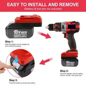 CHEVVY Akku-Adapter MAK Zu Hans Akku-Adapter MT18EIN Von Li-Ion 18V Akku Zu Hans MAK - Hans Konvertieren Elektrowerkzeuge - Product Image 4