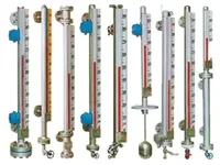 Niveaumètre à clapet magnétique latéral en acier inoxydable 316, précision 0,05%-0,1%, sortie 4-20mA/RS485 pour achat en gros de produits chimiques