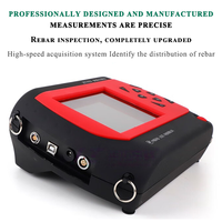 Scanner de barres d'armature ZT702, détecteur de métal pour béton, localisateur d'armatures en acier, équipement de test des barres d'armature, précision de 2 mm, protection IP55, garantie 1 an