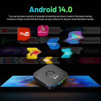 Venta al por mayor TV98 ATV MINI Allwinner H313 Android 14 4K Full HD Set-Top Box Nuevo Diseño 2GB RAM 16GB ROM para Google