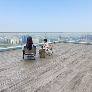 Planche de terrasse en composite PU, aspect bois, moderne, antidérapante, écologique, imperméable, <span class=keywords><strong>pour</strong></span> extérieur, <span class=keywords><strong>pour</strong></span> <span class=keywords><strong>jardin</strong></span> - Product Image 3