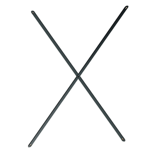 Support Fami System Ar Stiffening Cross L1050 H3010 Bleu RAL5012 - Product Image 3