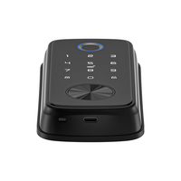 Cerradura de puerta con cerrojo YAGU, cerraduras inteligentes Ttlock Tuya para puerta delantera, Wi-Fi, cerradura de puerta Digital inteligente sin llave
