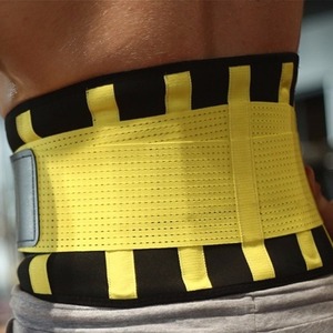 <span class=keywords><strong>Ceinture</strong></span> de soutien lombaire en néoprène pour <span class=keywords><strong>femme</strong></span> - Amincissante, respirante, double couche, contrôle du <span class=keywords><strong>ventre</strong></span>, pour entraînement et fitness - Product Image 2