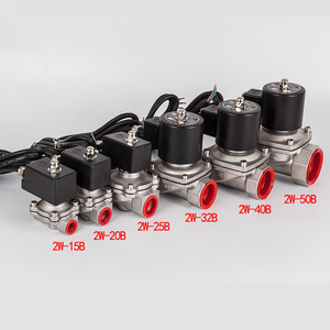 Válvulas Solenoides Unidireccionales Universales 2W-200-25B de Fábrica para Control de Agua y Gas, Personalización OEM Disponible - Product Image 2