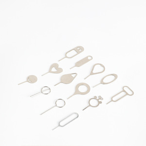 Pin expulsor de tarjeta Sim Universal para teléfonos móviles, herramienta de reparación de acero de aleación, Compatible con Samsung, Huawei, Apple, Vivo Po - Product Image 1