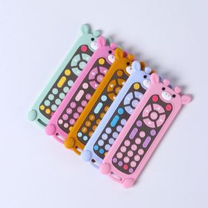 Baby <b>TV</b> Remote Control Silicone Chew Toy - Animal Design, Safe for 0-24 Months Infants - Product Image 2