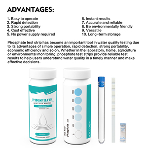 Pool-Phosphat-Testkit Phosphat-Teststreifen für Schwimmbad Spa Whirlpool <span class=keywords><strong>Aquarium</strong></span> Fischbecken Phosphorsäure 50 Stück - Product Image 5