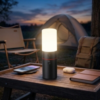 Support de chargeur sans fil 4-en-1, charge rapide 15W avec haut-parleur Bluetooth et lumière LED, station rotative pour téléphone et montre