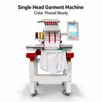 Machine à broder automatique pour t-shirts à une tête pour les boutiques de print-on-demand