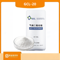 Sílice Pirogénica Hidrófila SiO2 99.8% CAS 112945-52-5 GCL-20 Grado Industrial para Recubrimientos y Selladores Proveedor de China