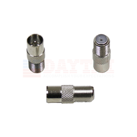 Connecteur de câble coaxial IEC DAYTAI, adaptateur IEC TV mâle vers femelle