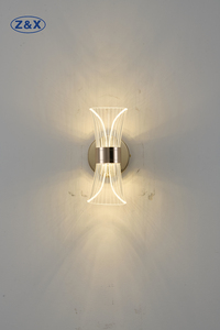 Lámpara LED de pared con control remoto para dormitorio, comedor, pasillo, cuerpo de hierro decorativo para uso interior - Product Image 4