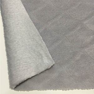 100% polyester deux faces brossé doux flanelle corail polaire tissu pour la fabrication de pyjamas peignoir - Product Image 3