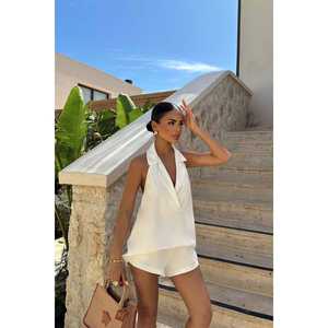 <b>White</b> Slips Set Comfortable <b>Shorts</b> for <b>Women</b> - Product Image 6