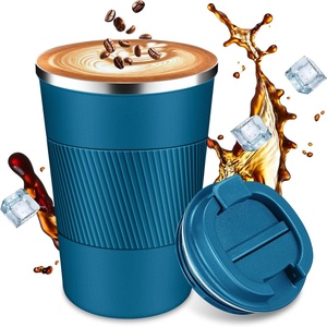 BPA Free 12/16oz OW Insulated Vacuum Flask Stainless Steel Coffee Tumbler <b>Reusable</b> Iced Coffee Cup Owaal Hot Coffee Travel <b>Mug</b> - Product Image 1