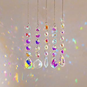 Cristaux K9 en gros, attrape-soleil, cristal de guérison, attrape-soleil, créateur d'arc-en-ciel, décoration de la maison, bricolage, artisanat - Product Image 1