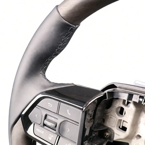 พวงมาลัยไม้สำหรับรถยนต์โตโยต้า ยาริส ไฮลักซ์ ทาโคมา LC79 A90 ซูปรา 4Runner มาร์คเอ็กซ์ ซีรีส์ 200 ไฮลักซ์ วีโก้ ไฮเอซ พรีอุส เซลิก้า - Product Image 5