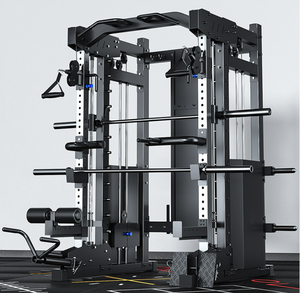 Machine Smith Commerciale de Gymnastique Multifonctionnelle pour la Maison, Cadre de Squat Profond, Équipement de Fitness, Appareil d'Entraînement OCKR-100 - Product Image 5