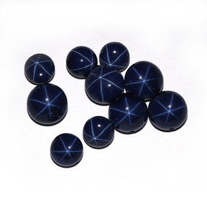 Синтетический сапфир Starlight Blue Sapphire <span class=keywords><strong>Corundum</strong></span>, выращенный в лаборатории, в форме кабошона, свободные камни, бусины из корунда Star <span class=keywords><strong>Corundum</strong></span> - Product Image 2