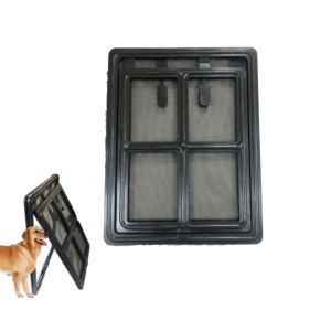 Pintu anjing besar harga rendah dapat mengontrol arah Semi otomatis pintu untuk penggantian hewan peliharaan anjing kucing jendela layar - Product Image 1