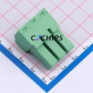 1804917 Plug-in Terminal Block Connector ( Pitch: 7.62mm )( Color: Green )( Total PIN Count: 3P )( Number of Rows: 1 ) - Product Image 2