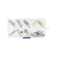 Kit de pied-de-biche pour machine à coudre vintage, compatible avec les marques Butterfly, Peony, South China et Bee