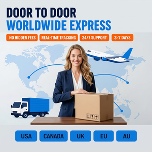 บริการจัดส่งด่วนระหว่างประเทศแบบ Door-to-Door จากจีนไปยังออสเตรเลีย สหราชอาณาจักร สหรัฐอเมริกา แคนาดา สหภาพยุโรป จัดส่งเร็วภายใน 3-7 วัน พร้อมระบบติดตามแบบเรียลไทม์ - Product Image 1