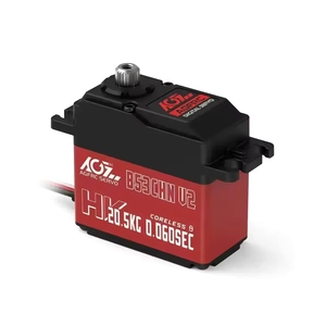 Servo Digitale Standard AGFRC 2S HV B53CHN V2 <span class=keywords><strong>20</strong></span>.5KG ad Alta Coppia e Velocità 0.06Sec con Motore Coreless per Auto RC/Jet FXB - Vendita all'Ingrosso - Product Image 6