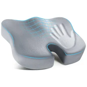 Coussin de siège de chaise de repos de voiture arrière épaissi en coton à mémoire de forme