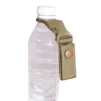 Support de bouteille d'eau portable pour extérieur avec boucle de ceinture en polyester, idéal pour l'escalade, la randonnée, le camping, les voyages, accessoires promotionnels