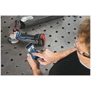 Meuleuse d'angle portable sans fil avec outils électriques à moteur sans balai pour une utilisation en déplacement - Product Image 5