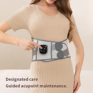 New Style Breathable Flexible Waist <b>Massager</b> Electric Relaxation <b>Vibrator</b> <b>Back</b> Fat Slimming Massage Belt Pain Relief - Product Image 5