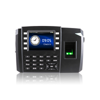 Venta caliente Control de acceso de huellas dactilares de gran capacidad Comunicación TCP IP USB Tarjeta RFID opcional Sistema de control de acceso WiFi