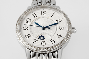 Women's Automatic Mechanical Wristwatch with Day Night Indicator Diamond Bezel Stainless Steel Bracelet for Office Events - Product Image 4