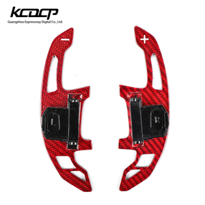 Changement de vitesse en fibre de carbone lors du remplacement du levier de vitesse d'extension adapté au volant VW MK7 <span class=keywords><strong>GT</strong></span> I GTS R R-<span class=keywords><strong>line</strong></span> GTD Golf7 MK6 - Product Image 3