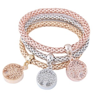 New Three-Color Suit <b>Stretch</b> Popcorn Corn Chain Heart Butterfly Animal Zircon Pendant <b>Bracelet</b> Women Charm Jewelry - Product Image 6