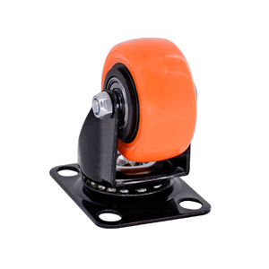 Elektro phore tische Orange Light Duty Lenk rollen <span class=keywords><strong>PVC</strong></span> 2 Zoll Silent Wheel - Product Image 6