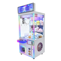 Approvisionnement direct usine : Machine de grue commerciale de grande taille, accepteur de billets, attrapeur de jouets en peluche, pousseur de pièces, jeu de distribution Tianxing
