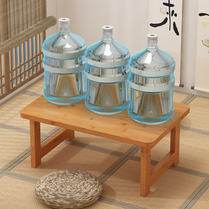 Mesa Tatami de madera maciza de 80 cm, mesa de centro multifunción para ventanales o dormitorios - Product Image 4