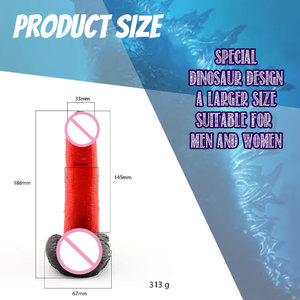 SEXBAY2024 Nuevo Diseño Rojo y Negro Juguete Sexual Personalizable Dildos Monstruo Pene Animal Sexo Alienígena <span class=keywords><strong>Dido</strong></span> Diseñado Específicamente Dildos Especiales - Product Image 5
