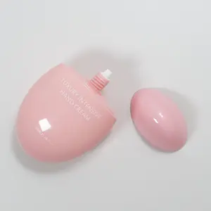 Etiqueta privada Rosa lindo huevo crema de manos natural hidratante blanqueamiento loción de manos crema de manos cuidado de la piel reparación hidratante